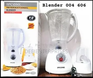 Ipcone Blender With Grinder High Quality 2 in 1