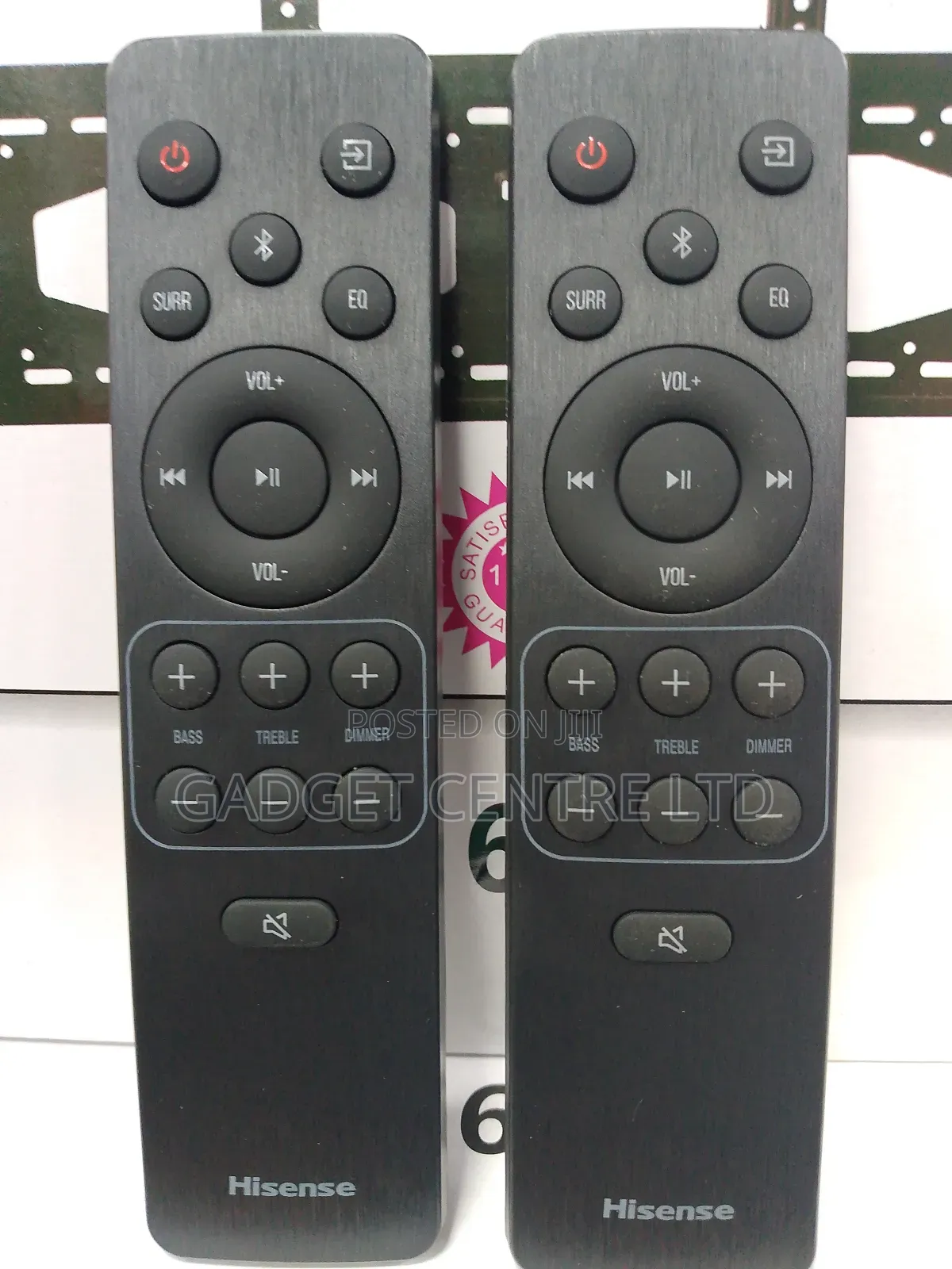 Original Hisense Sound Bar Remote Control