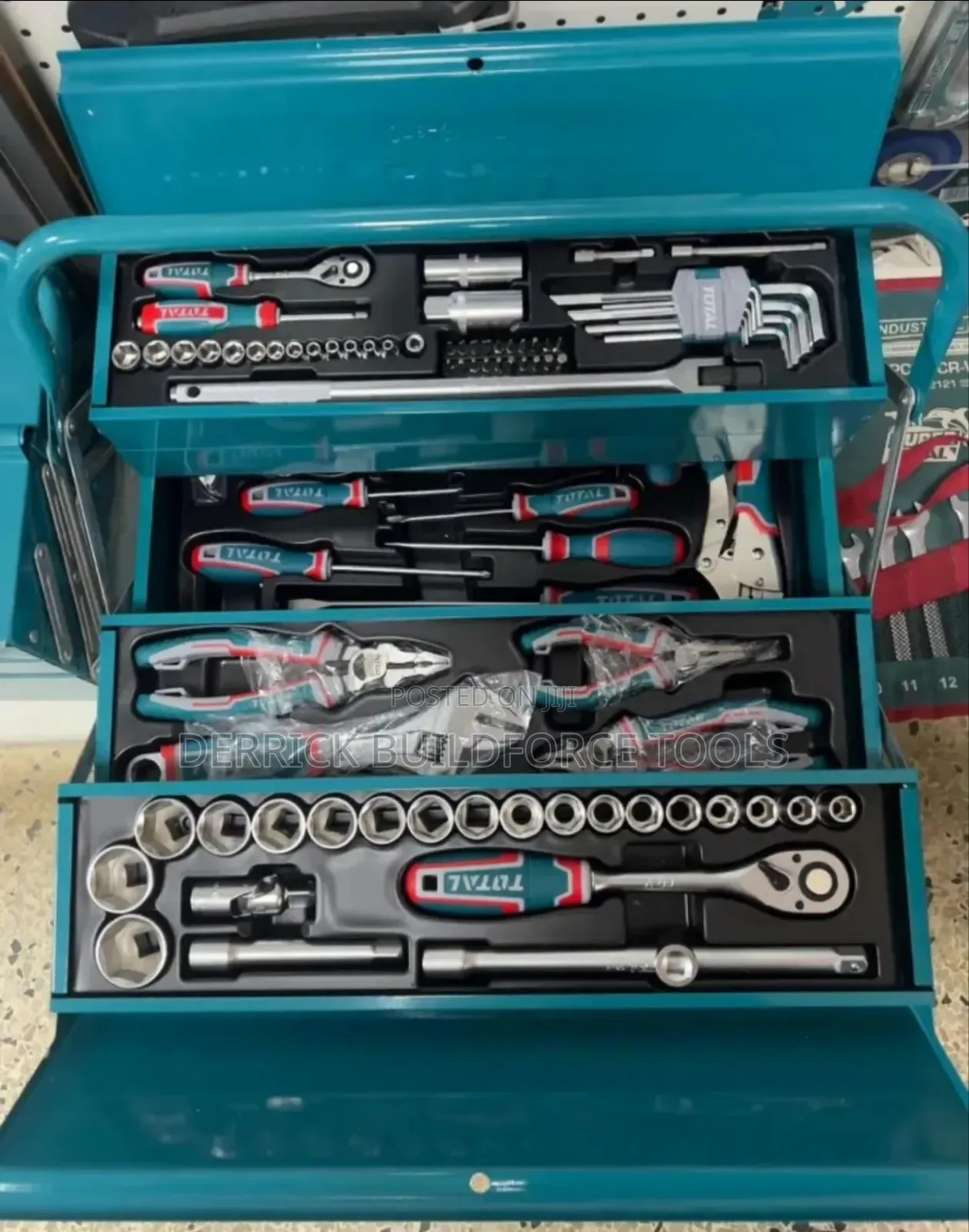 108 PCS Total Tool Chest Set