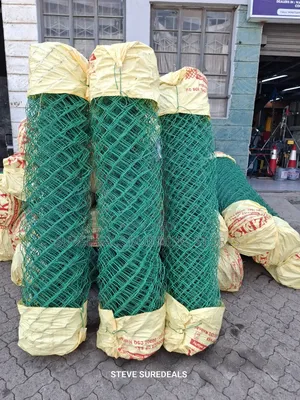 PVC-Coated Chain-Link Fencing. 5ft by 18mtrs