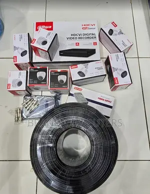 8 Cameras Dahua Complete Full Package
