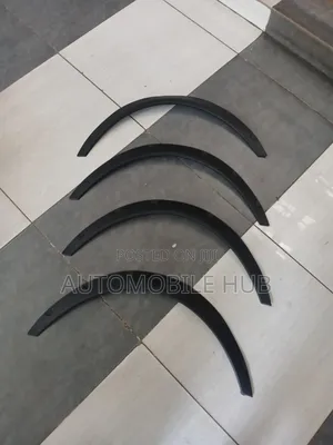 Universal 4pcs Black Fender Flares for Extra Protection