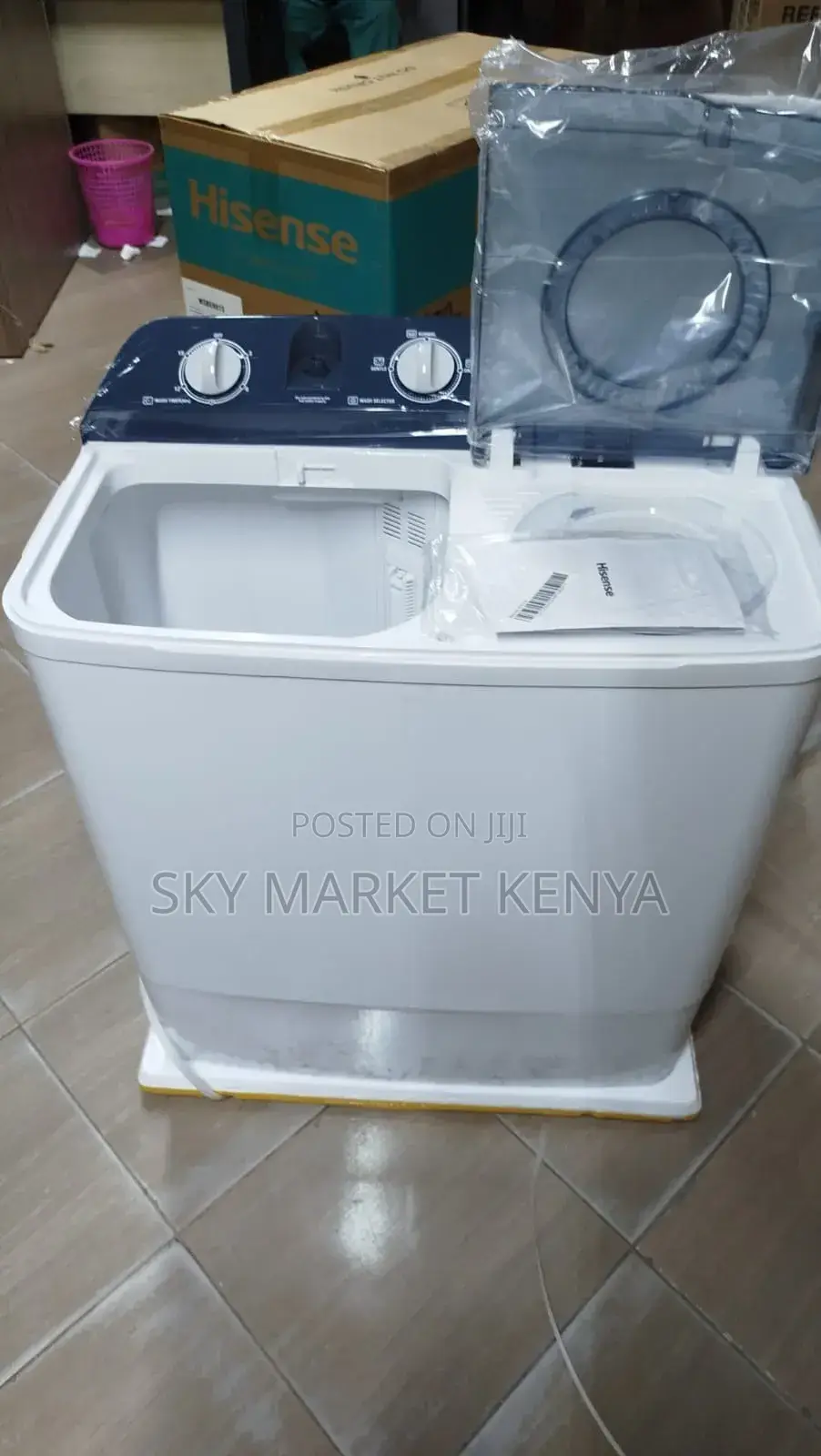Hisense Washing Machine 8kg Top Load Semi Automatic