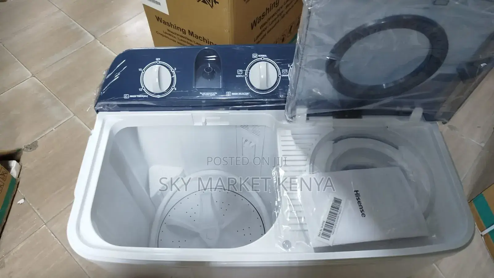 Hisense Washing Machine 8kg Top Load Semi Automatic