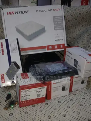 4camera Connect to 4channel DVR Hikivision 1080p