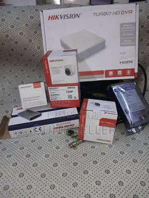 4 Channels DVR Kit 1080p CCTV Cameras Full