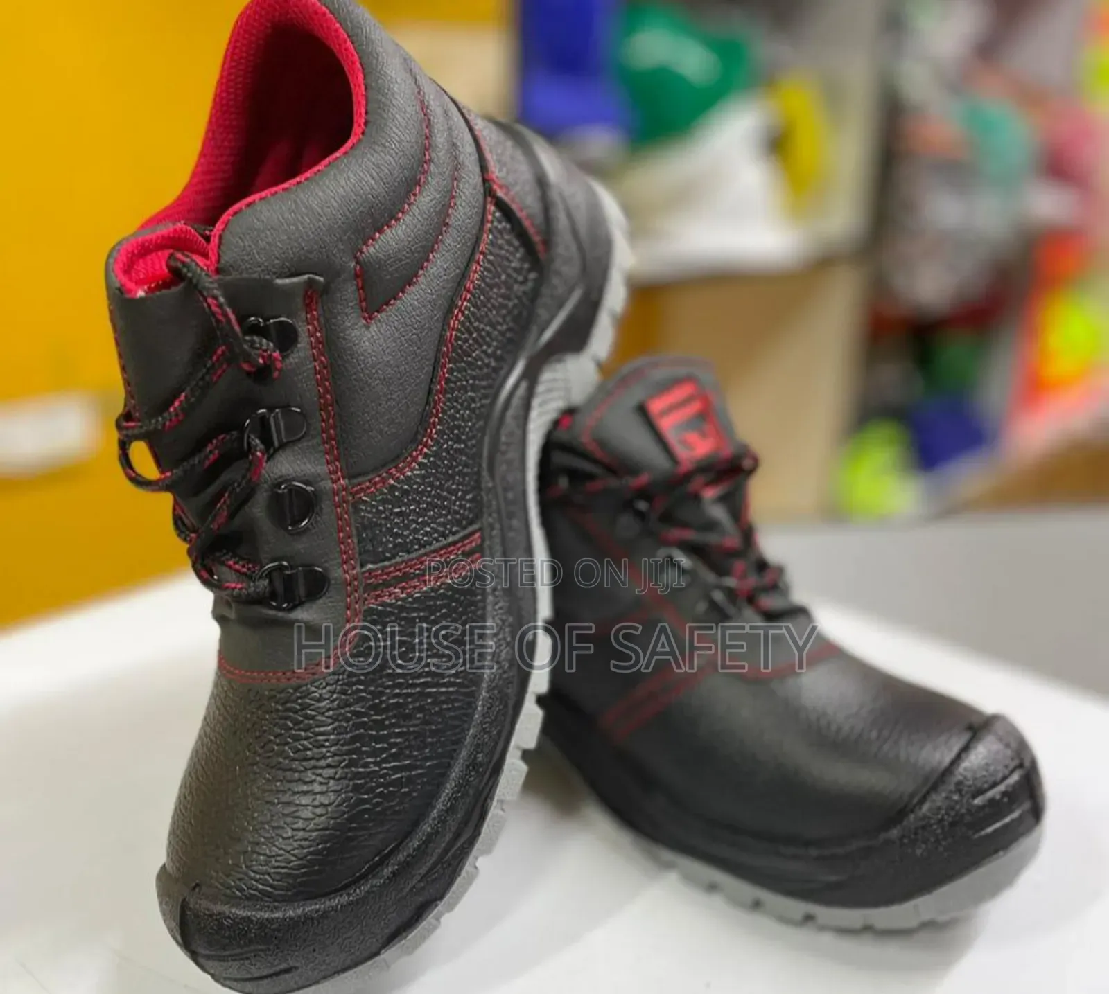 Knicker Boots Red Inside Industrial