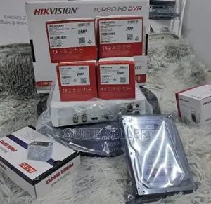 4port Channel DVR 4camera Complete Hikivision Set