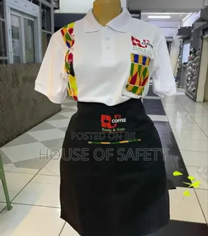 Kitxhen Apron, Plus A Polo And Ankara