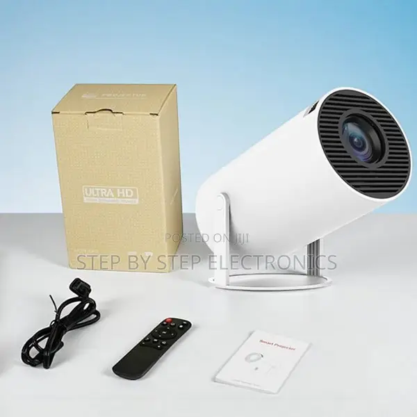 Hy300 Compact Ultra Hd Android Projector With Speaker
