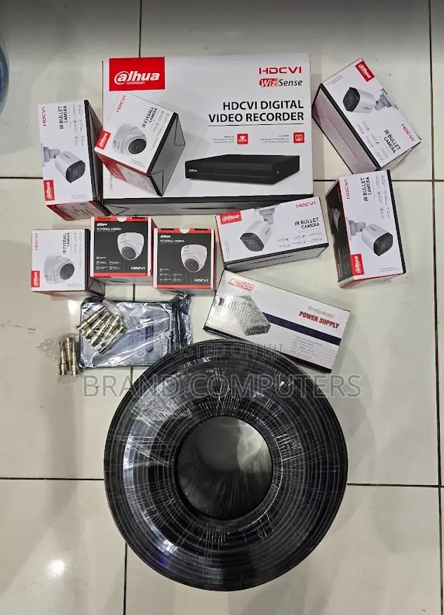 Dahua 8 Channel CCTV Security Camera Full Kit 1080p Ir Hd
