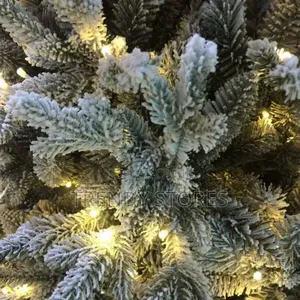 Snow Flocked Christmas Tree