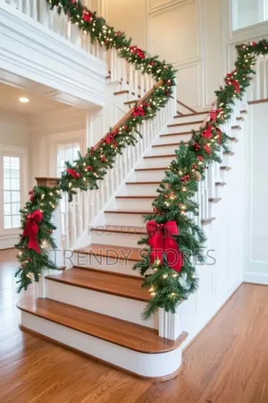 Prelit Christmas Garland