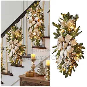 Prelit Christmas Wreath