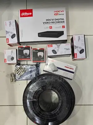 Eight Channels Dahua CCTV Package With 8 Channels DVR Set