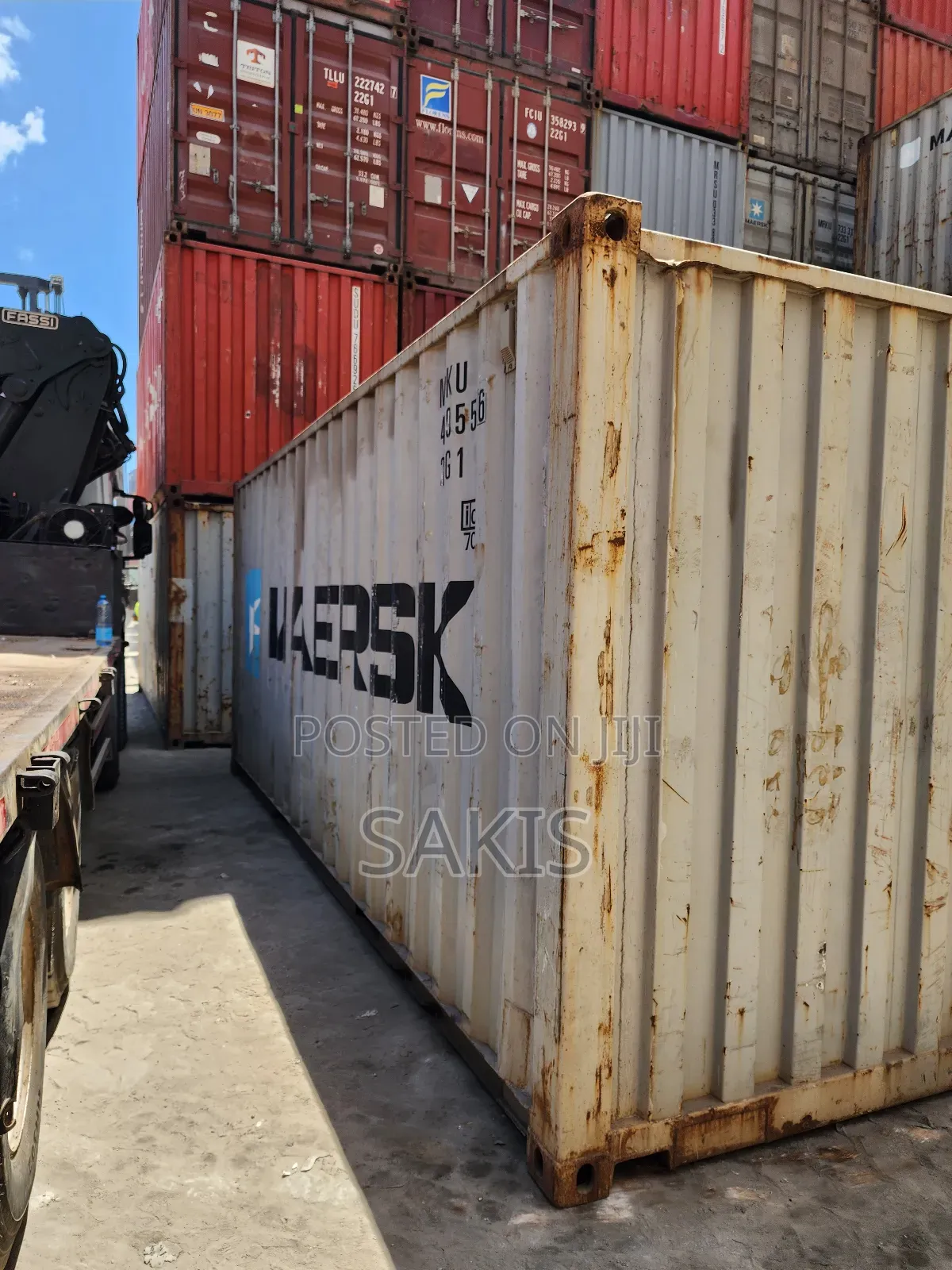 Maersk! 20ft Dry Shipping Containers Now Available