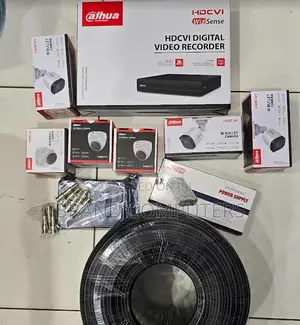 Dahua 8 Cameras 2mp Full Hd CCTV Kit + DVR Complete Setup Package