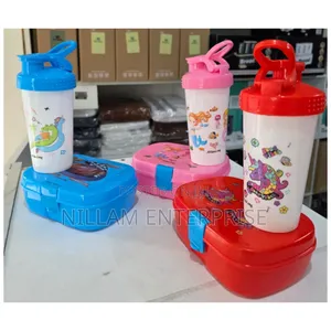*2pcs Cartoon Themed Kids Lunch Box