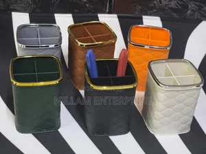 Elegant Quilted Multi-Section Pen Holders*