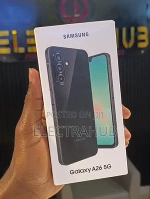 New Samsung Galaxy A26 128 GB Black