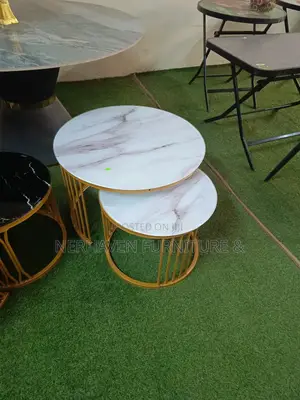 Marble Nesting Stools -- Aesthetic