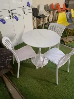 Marble Top Rou 3 Seater Dining Table