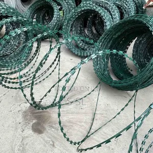Quality Green Razor Wire - Galvanized