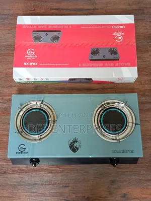Eurochef 2 Burner Infrared Glass Cooker