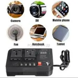 Bygd 300w Power Inverter 12v to 220v for Car and Home Use