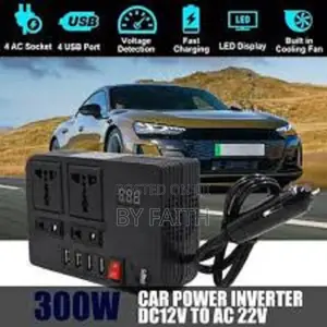Modified Automobiles 300w Car Power Inverter – Dc 12v to Ac 220v