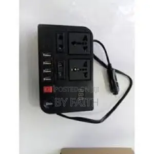 Portable Compact Design – Dc 12v to Ac 220v Car Power Inverter300w