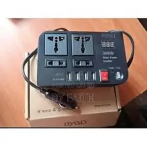 Emergency Use 300w Car Power Inverter – Dc 12v to Ac 220v