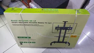 Height Adjustable Versatile Mobile Tv Trolley Cart