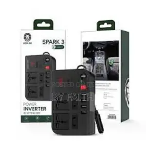 Multifunction Car Inverter 12v/24v. 200w/400w With 6usb Charging Ports