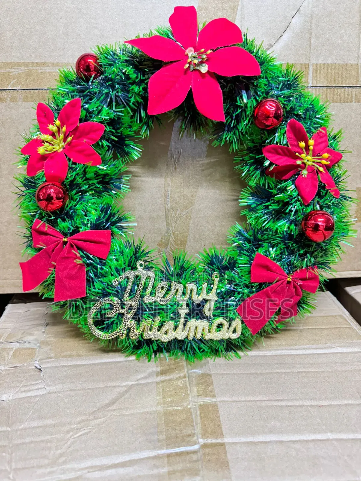 30cm Christmas Wreath for Front Door