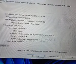 Laptop Dell Precision 5680 32GB Intel Core I7 SSD 512GB