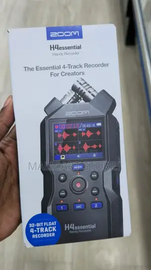 Zoom H4essential 4-Track 32-Bit Float Portable Audio Recorder