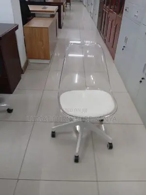 Designer Height-Adjustable Chair