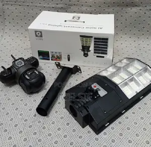 Solar Street Light With 4g Camera – V380 With Long Recording Time