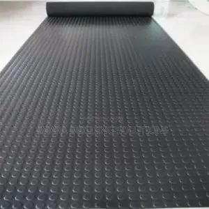 Industrial Rubber Coin Mat – Heavy-Duty Floor Protection