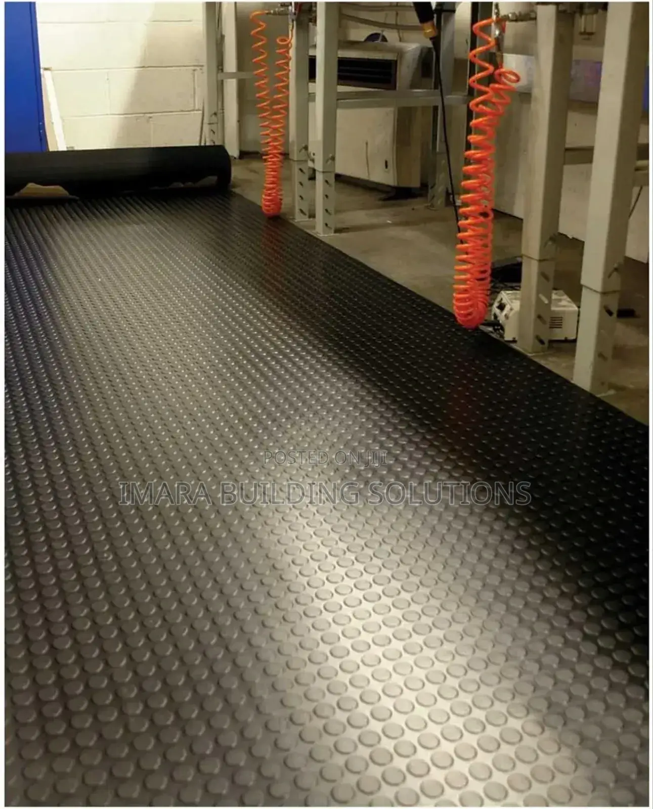Industrial Rubber Coin Mat – Heavy-Duty Floor Protection