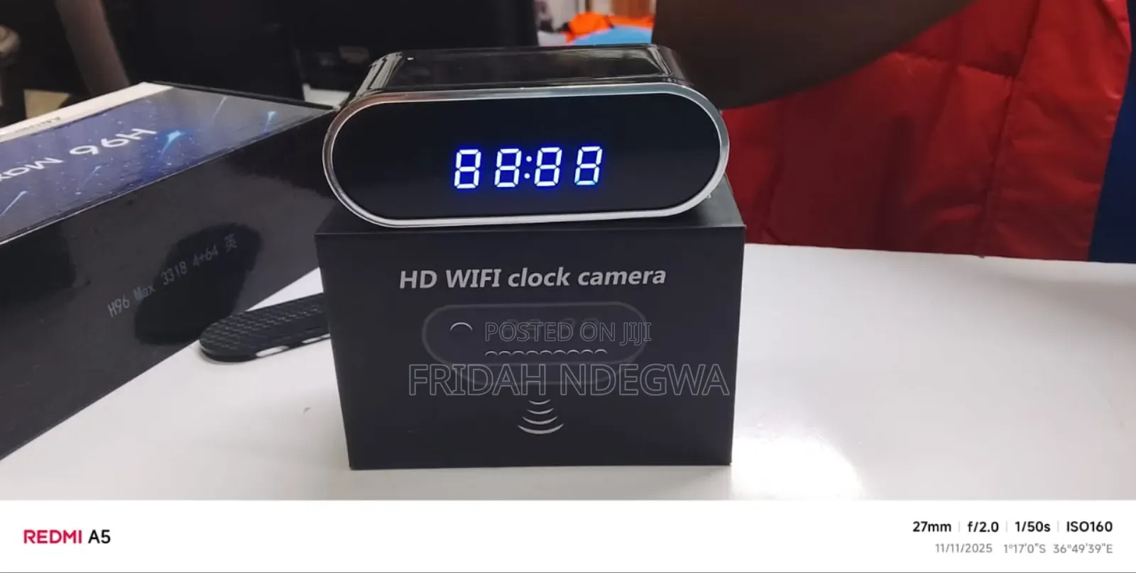 Table Clock Wifi Camera