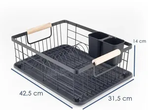 Rustproof Metallic Dish Rack