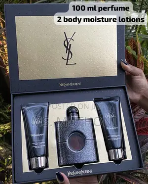 Yves Saint Laurent Black Opium Gift Set.