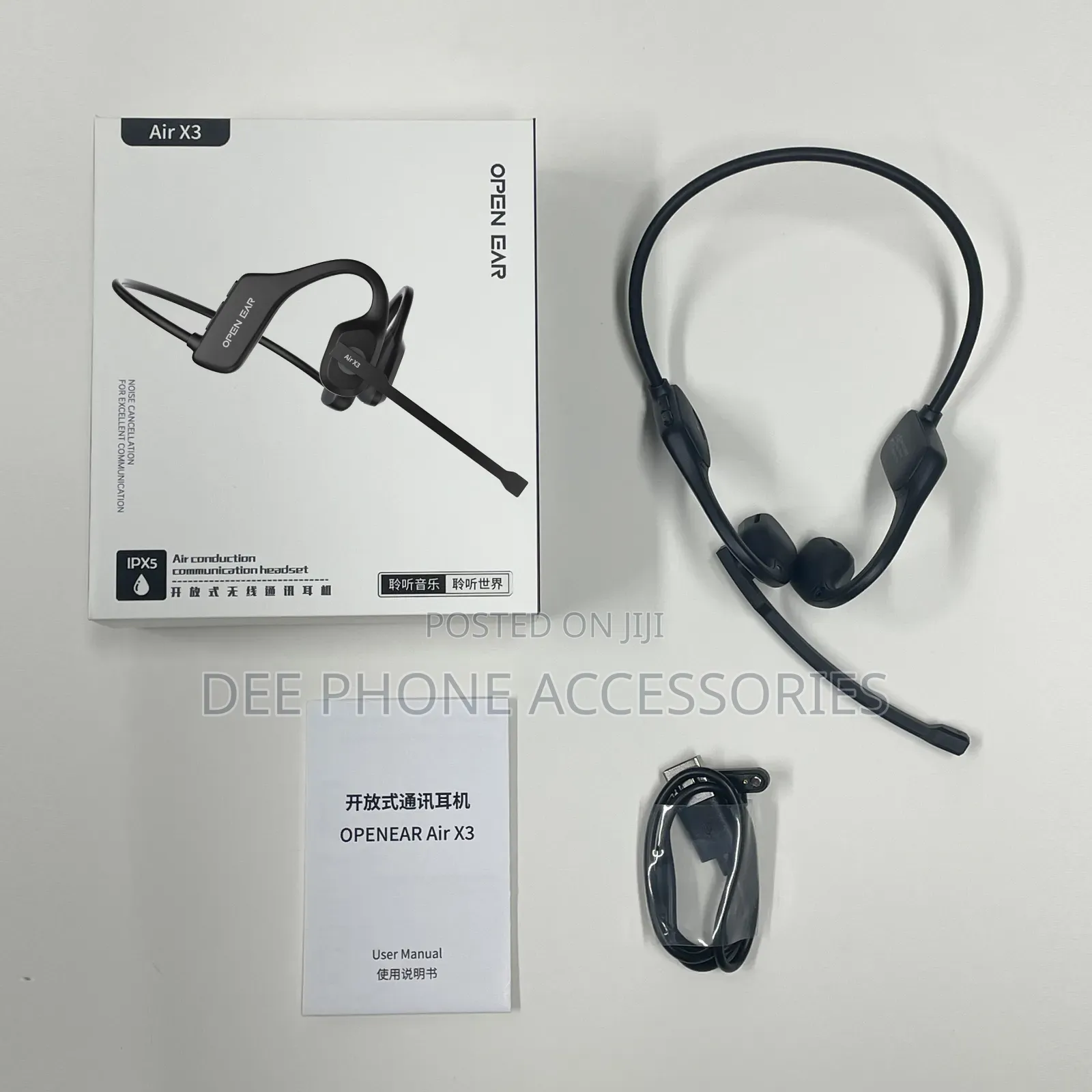 Air X3 Open Ear Conduction Wireless Earphones