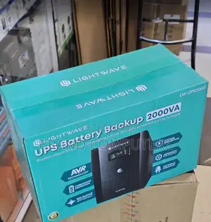 Lightwave Ups Battery Backup 2000va 2kva X4 Universal Outlets