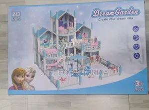 53cm By 53cm 213 Pcs Dream Doll House For Kids