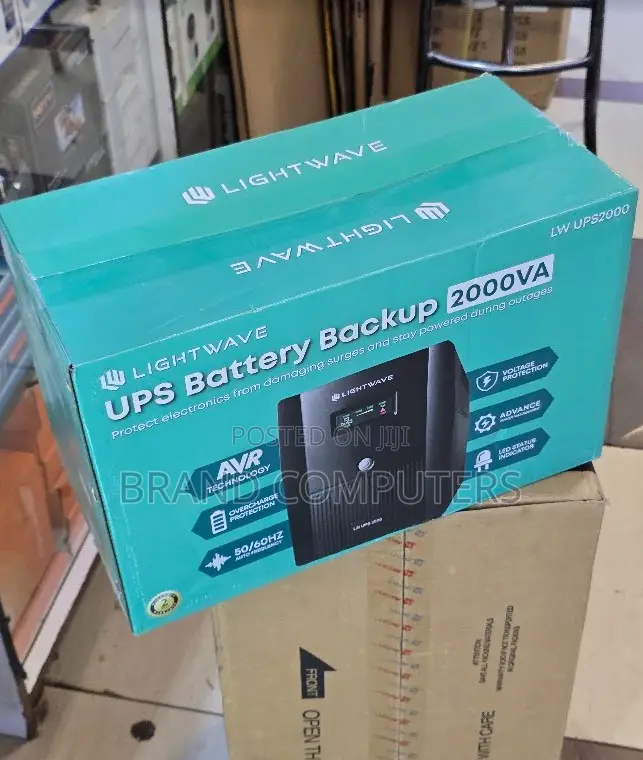 Lightwave 2000va 2kva Ups 1200 Watts