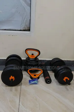 30kg 6in1 Dumbbells Kettle Bell