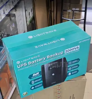 2kva Lightwave Back Up Ups Machine With 1200 Watts